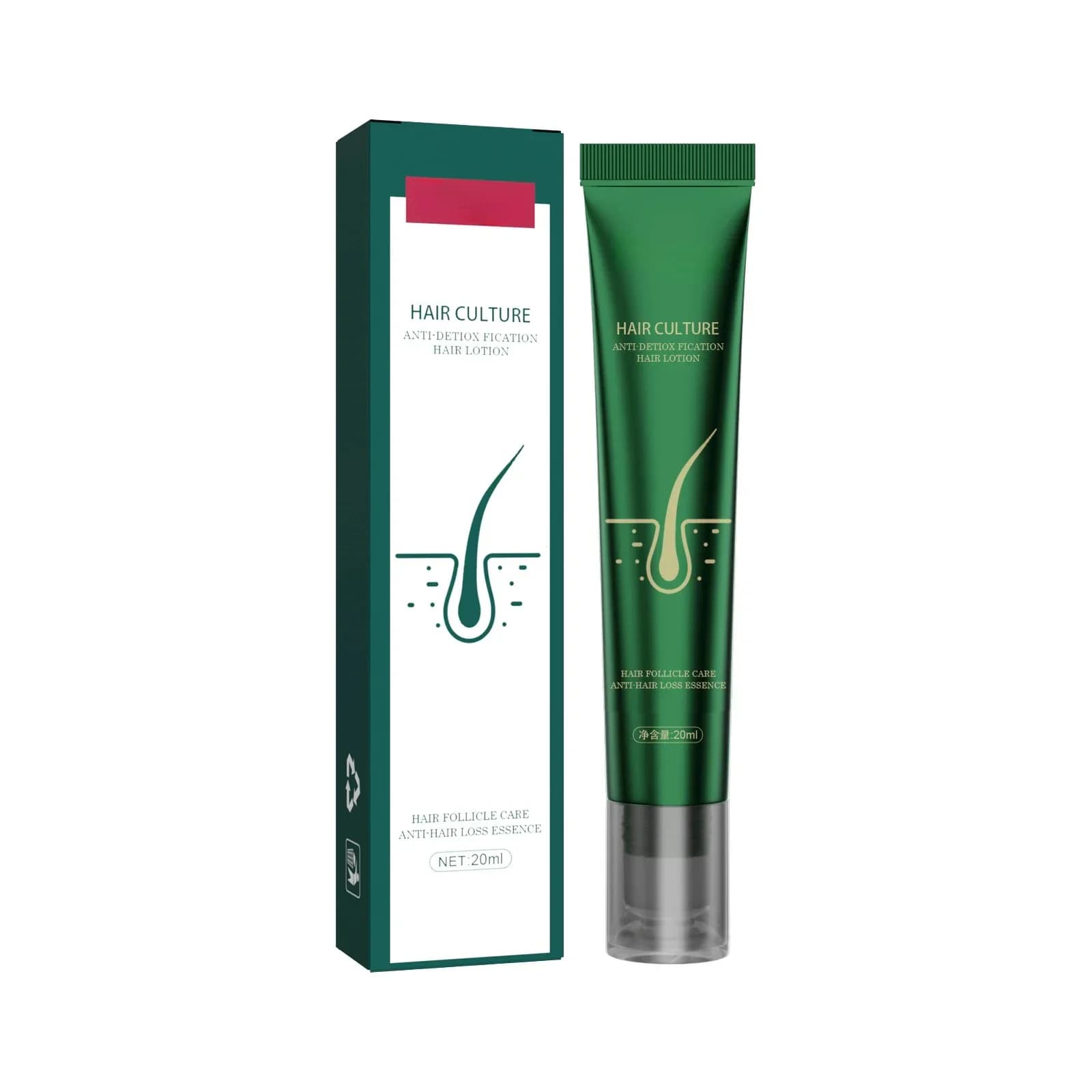 Huile essentielle de soin capillaire au gingembre naturel, Solution nutritionnelle pour la Protectio