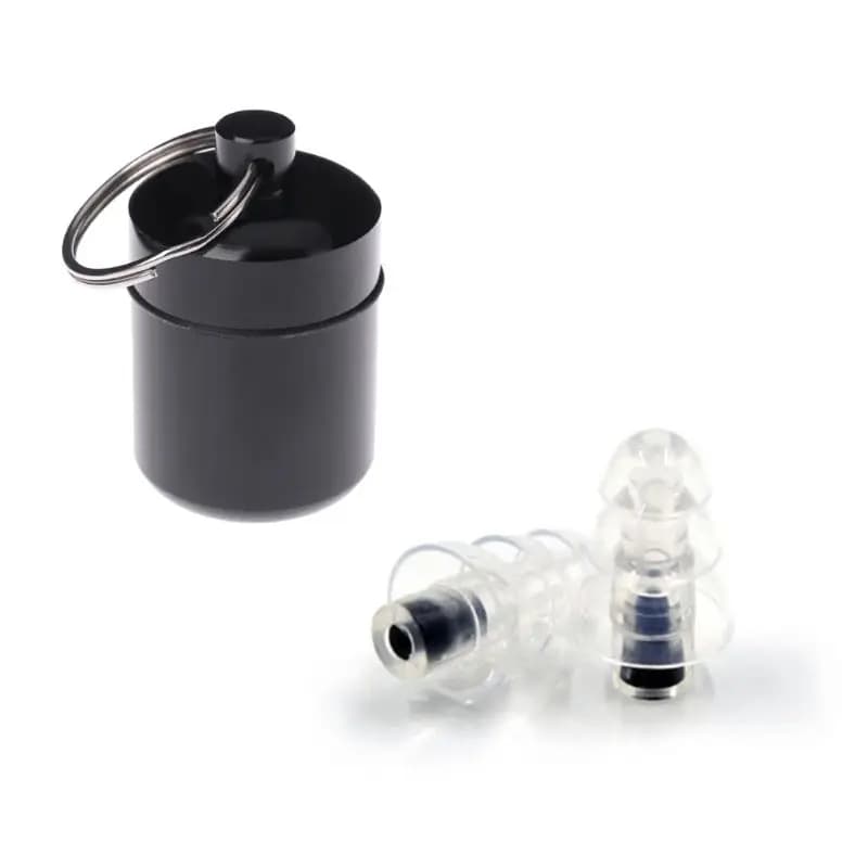 2 bouchons d'oreilles musicaux, réduction du bruit, réutilisables, pour bouchons d'oreille flexibles