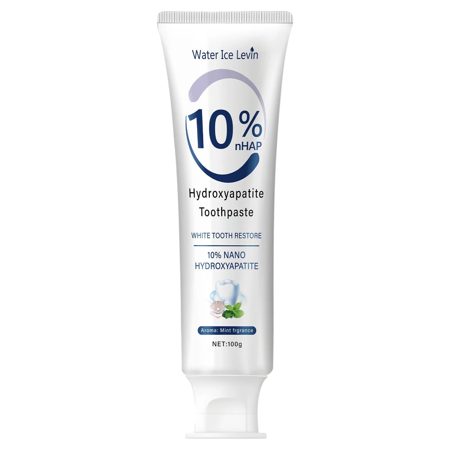 Le dentifrice nano hydroxyapatite 10% restaure les dents blanches. Protege les gencives. Nettoyage e