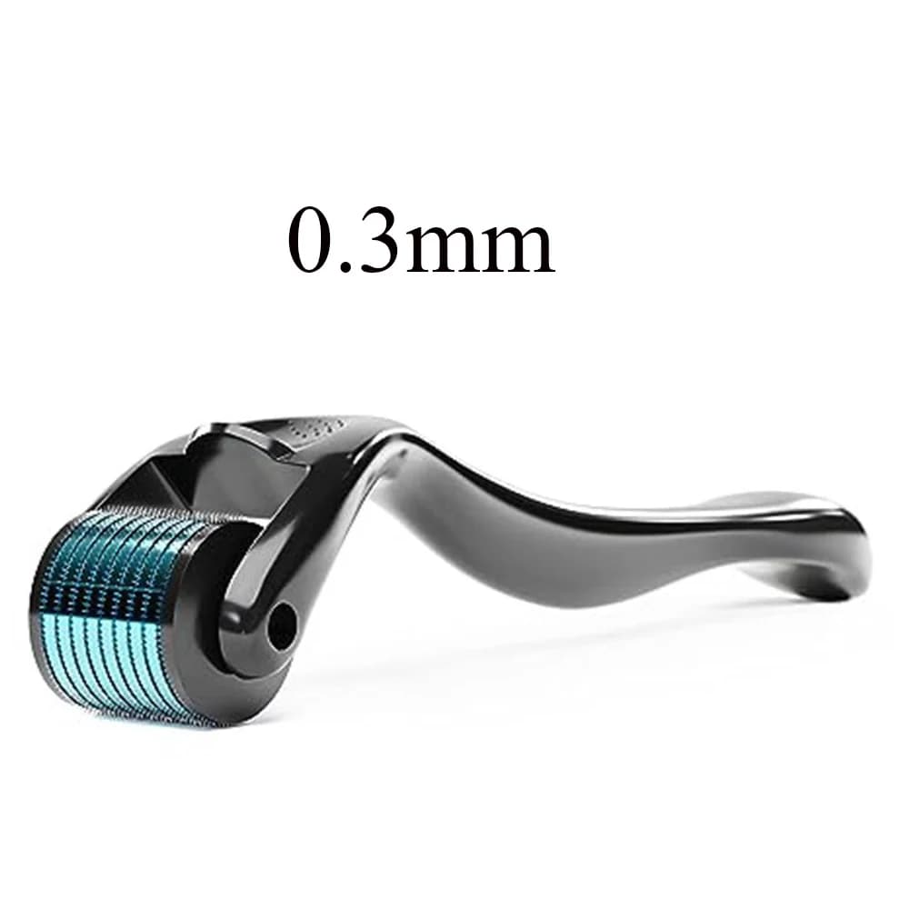 Derma Roller-Rouleau de microneedling pour le visage, Stable, Inflexible, 0.2-0.3mm