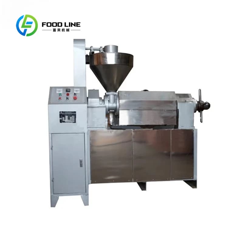 Presse à huile froide industrielle personnalisée, 500 KG/H, Olive, cacahuètes, tournesol, basilic, é