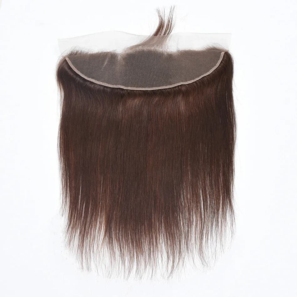 Miss Rola 13x4 Lace Frontal Closure Cheveux Humains Brésiliens Remy Lisses de l'oreille à l'oreille 