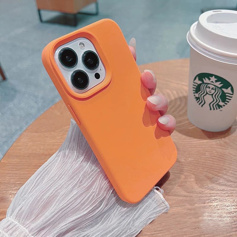Coque en Silicone liquide pour Apple iPhone 15 16 14 13 12 11 17 Pro Max 17 Air 16 Plus, housse de p