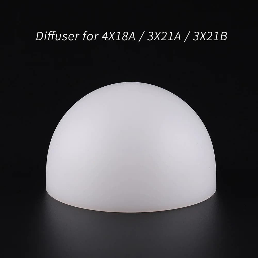 Diffuseur de lumière LED pour lampe torche, diamètre intérieur 69 mm, compatible 4X18A 3X21A 3X21B, 