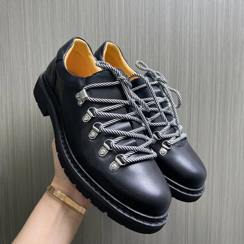 Chaussures de skate respirantes et tendance pour hommes, style Derby, nouvelle collection automne-hi