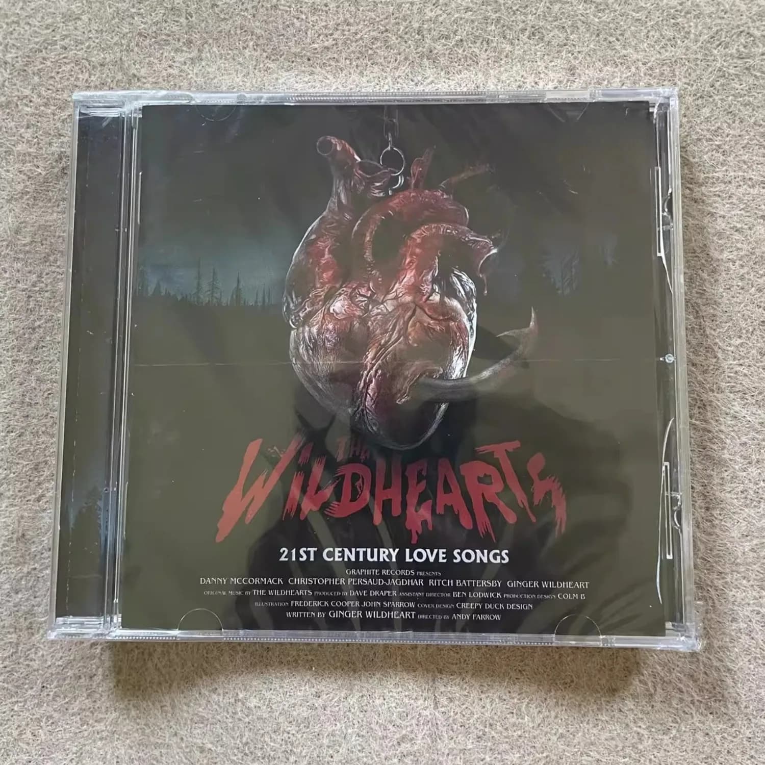 The Wildhearts - CD Chansons d'amour du 21e siècle - Album rock énergique - Riffs de guitare dynamiq