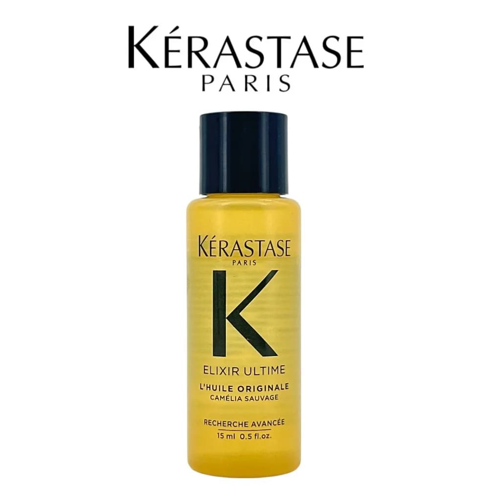 Kerastase Elixir Ultime huile capillaire camélia 15 ml, sérum capillaire original pour femmes/hommes