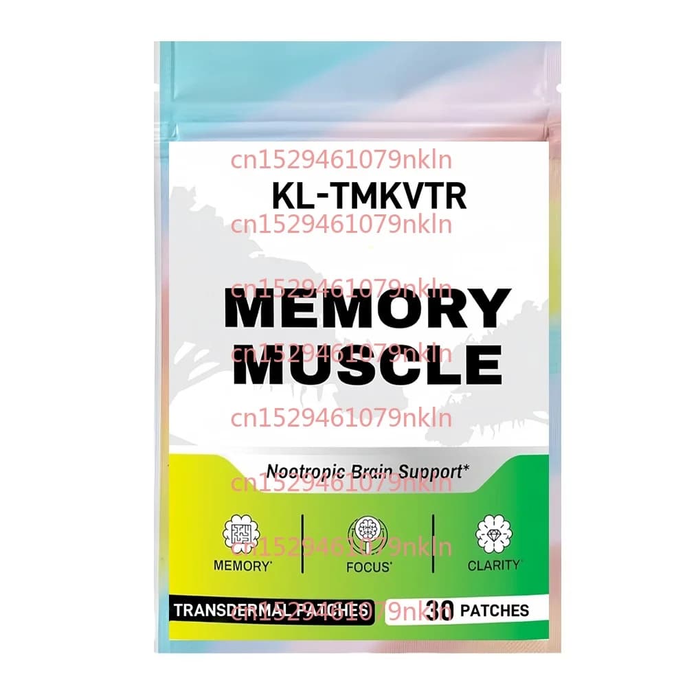 30 patchs patchs transdérmiques musculaires à mémoire de forme-Support cérébral nootropique pour la 