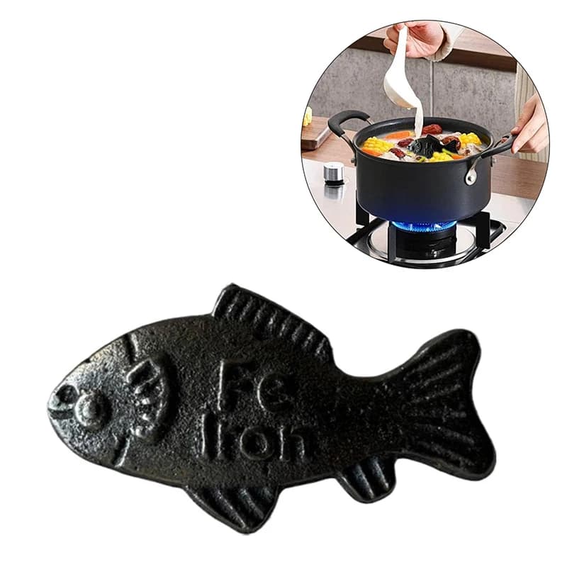Outil de cuisson en fer Fish & Bird – Complément alimentaire en fer naturel pour les repas, outil de