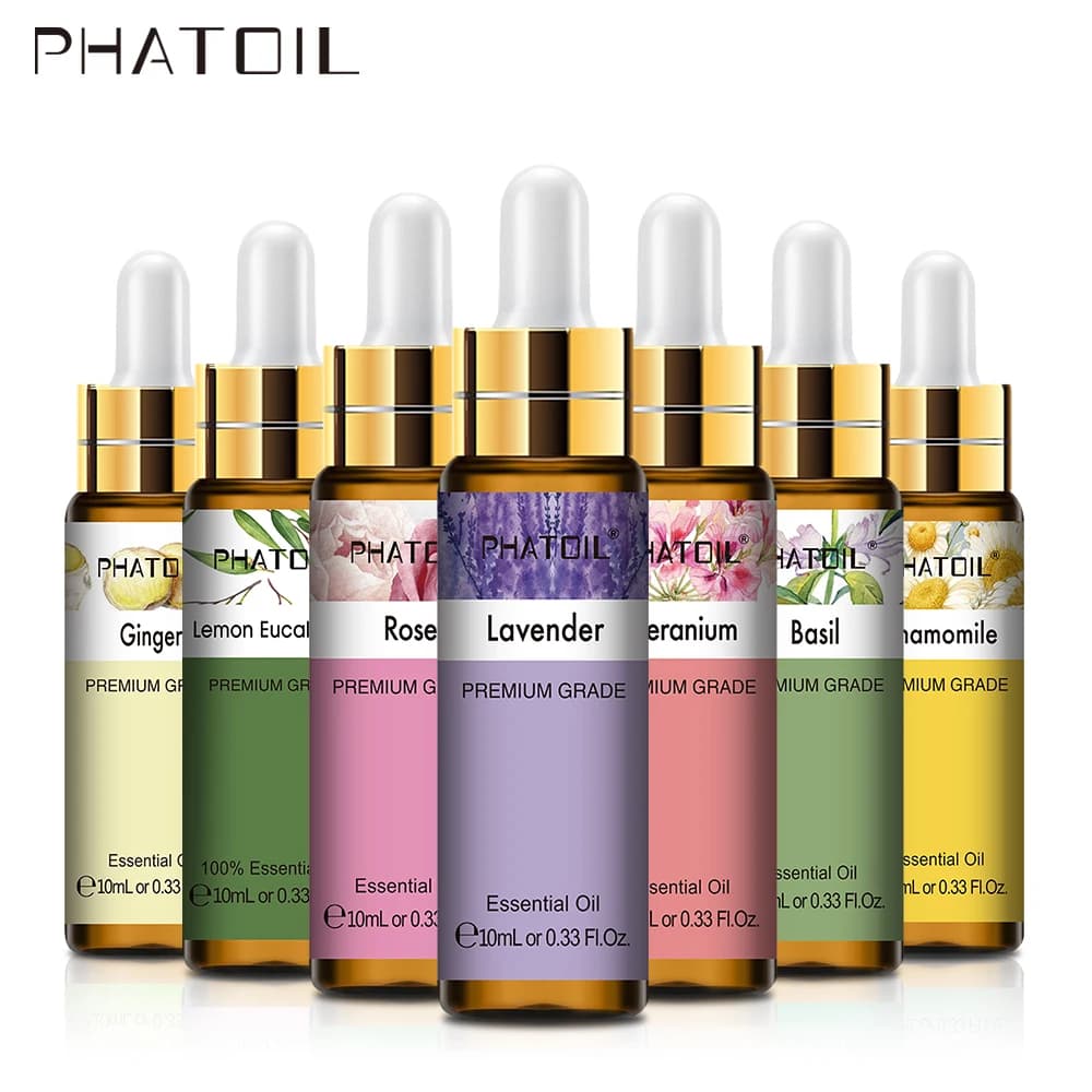 PHATOIL – diffuseur d'huiles essentielles de lavande, 10ml, huiles essentielles naturelles pures, me