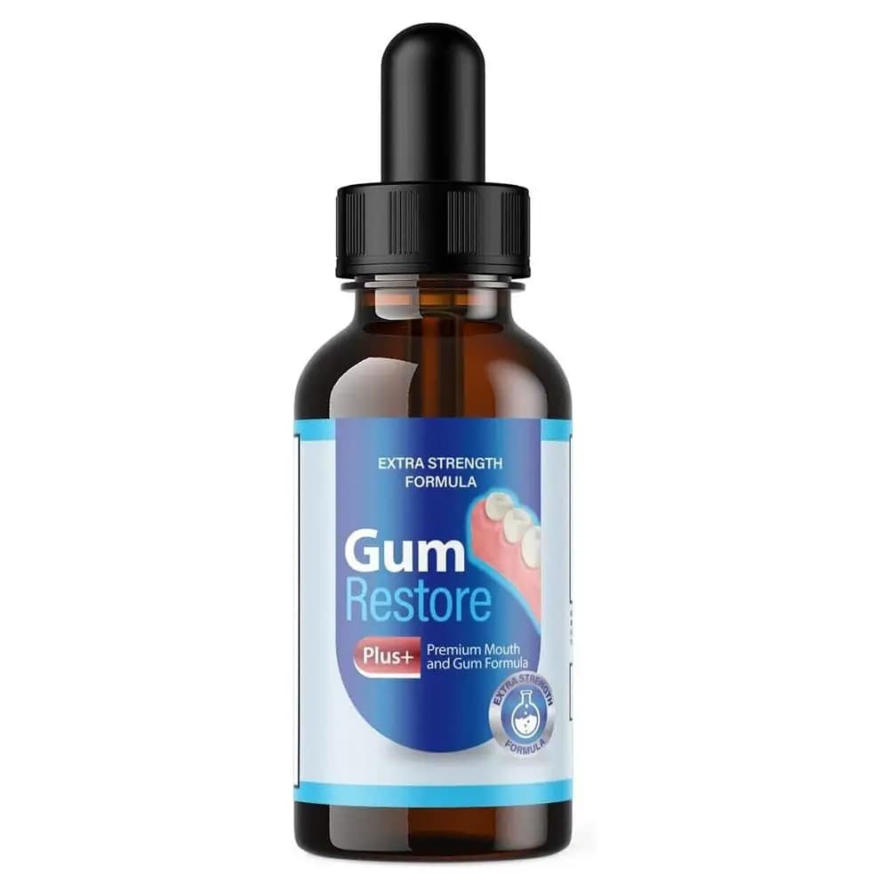 Gouttes pour les gencives Gum Restore Plus, soulagement des gencives, favorise la santé naturelle de