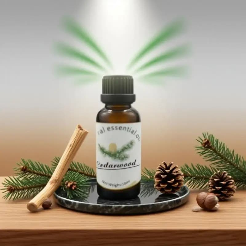 Top huiles essentielles par pur arôme 10 ml (eucalyptus, lavande, encens, sauge, bois de santal) pou