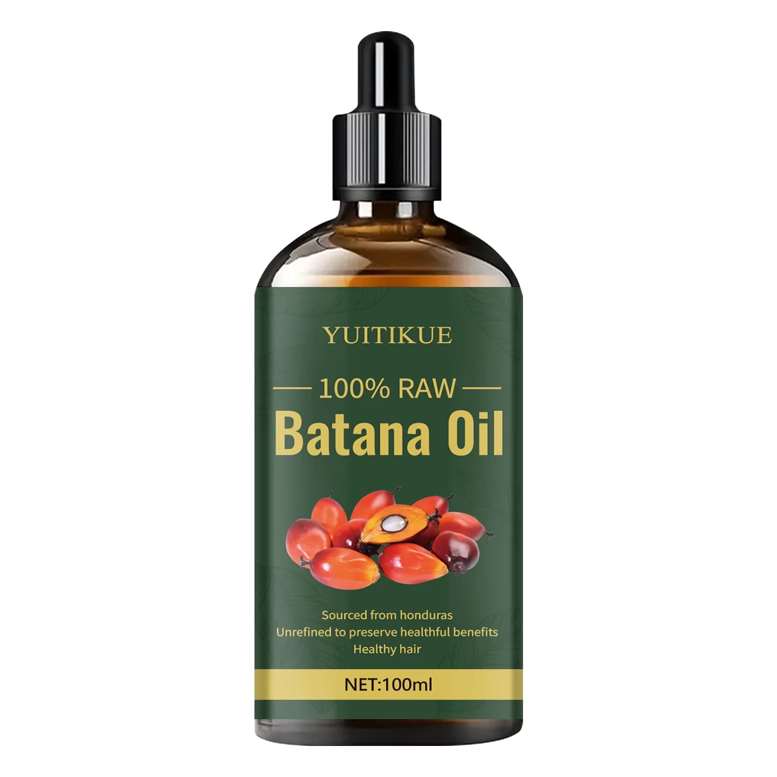 Huile de Batana 100% pure YUITIKUE |   Provenant du Honduras, non raffiné pour des cheveux sains, so