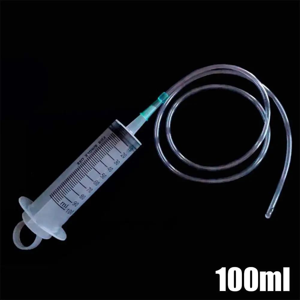 Pompe à huile à seringue avec échelle graduée 100/300/550 ml, grandes seringues réutilisables, extra