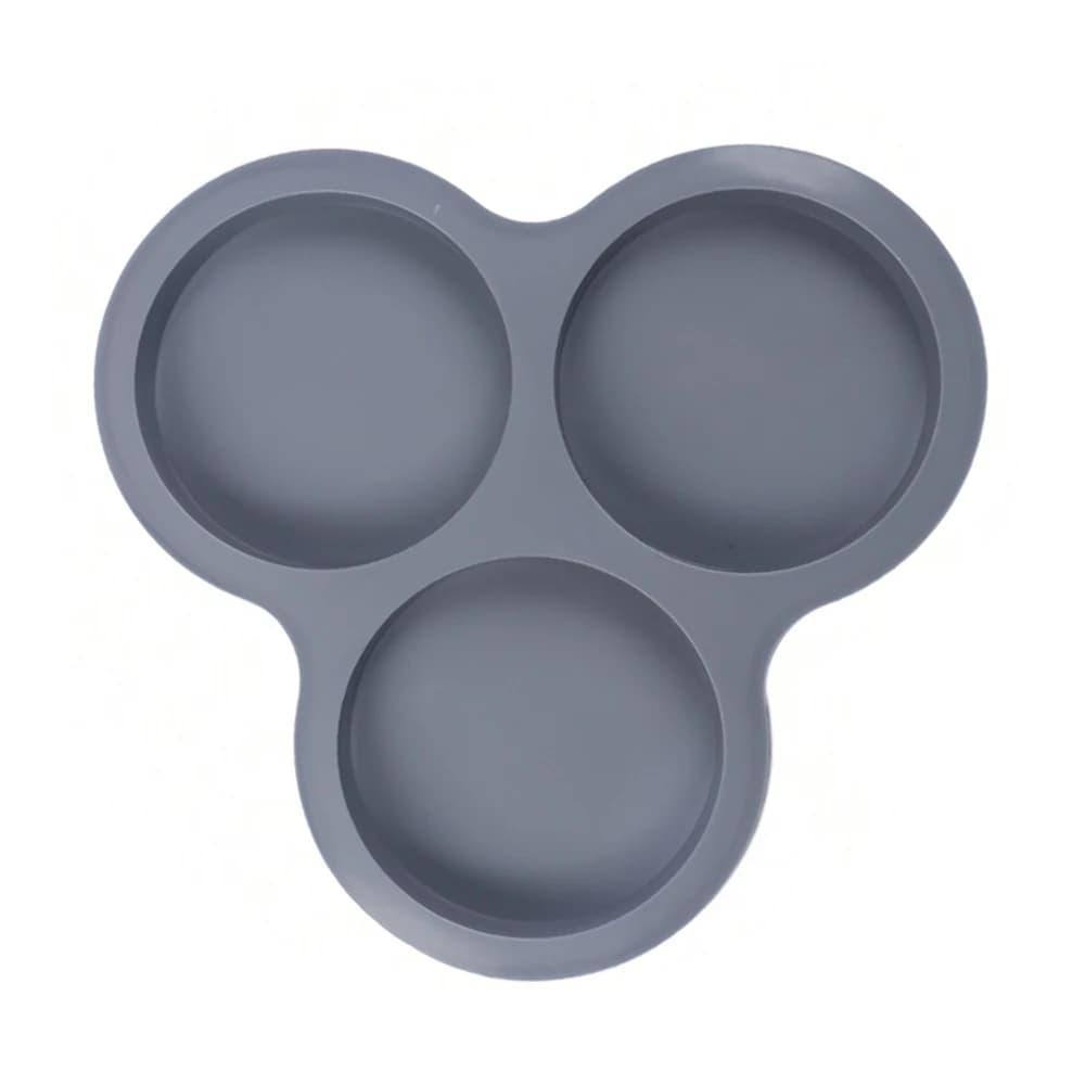 Moule à œufs en Silicone, friteuse à Air, poêle à œufs réutilisable à 3 cavités, Muffin, gâteau, cui