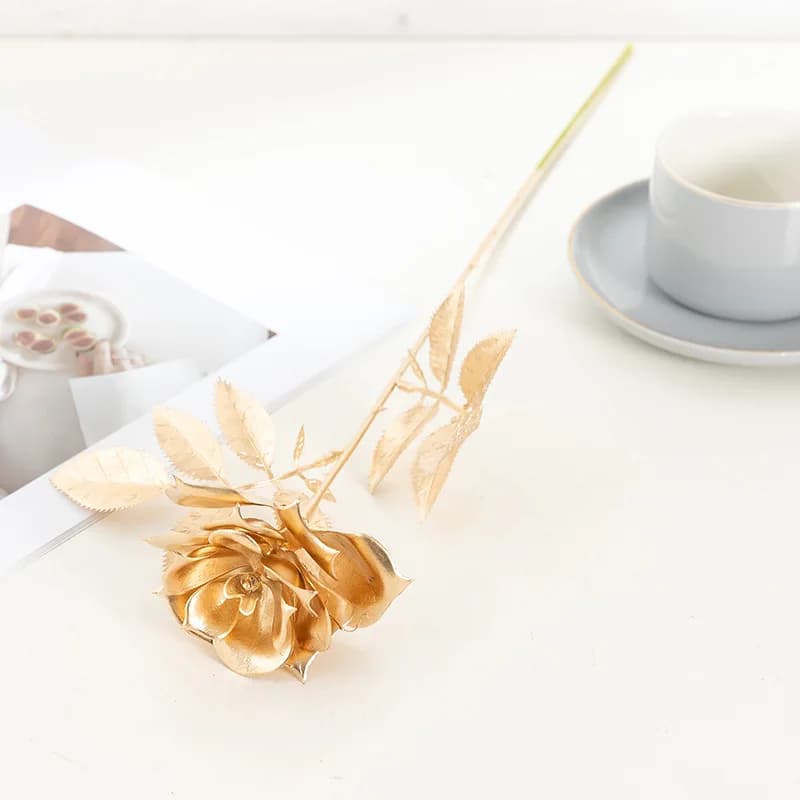Fleur artificielle d'eucalyptus doré, ginkgo biloba, maison, restaurant, mariage, décoration de Noël