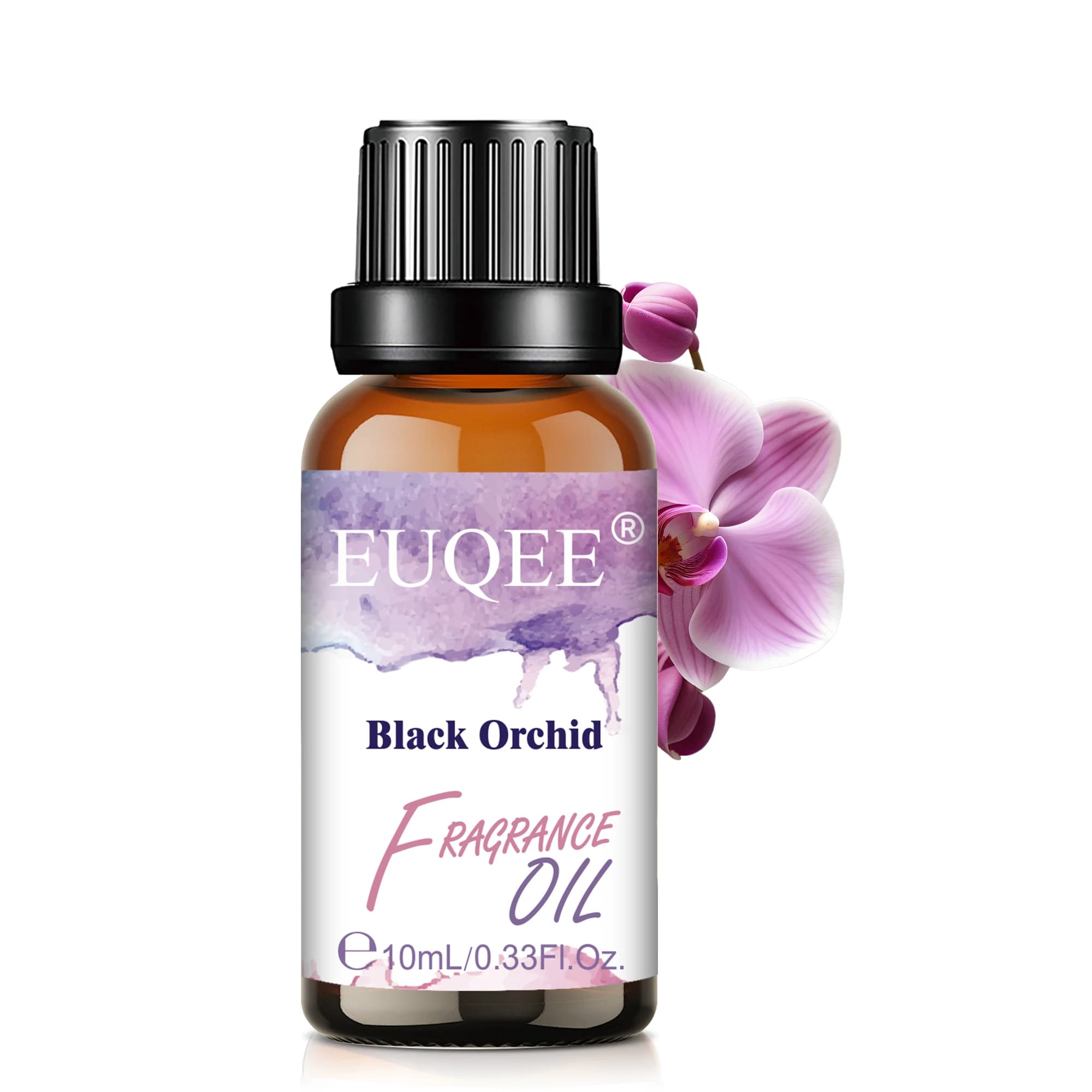 Huile parfumée d'aromathérapie EUQEE 10ml pour diffuseur - Poudre pour bébé, noix de coco et vanille