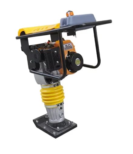 Pilonneuse à moteur 6,5 CV, efficace, avec un corps robuste et une utilisation simple