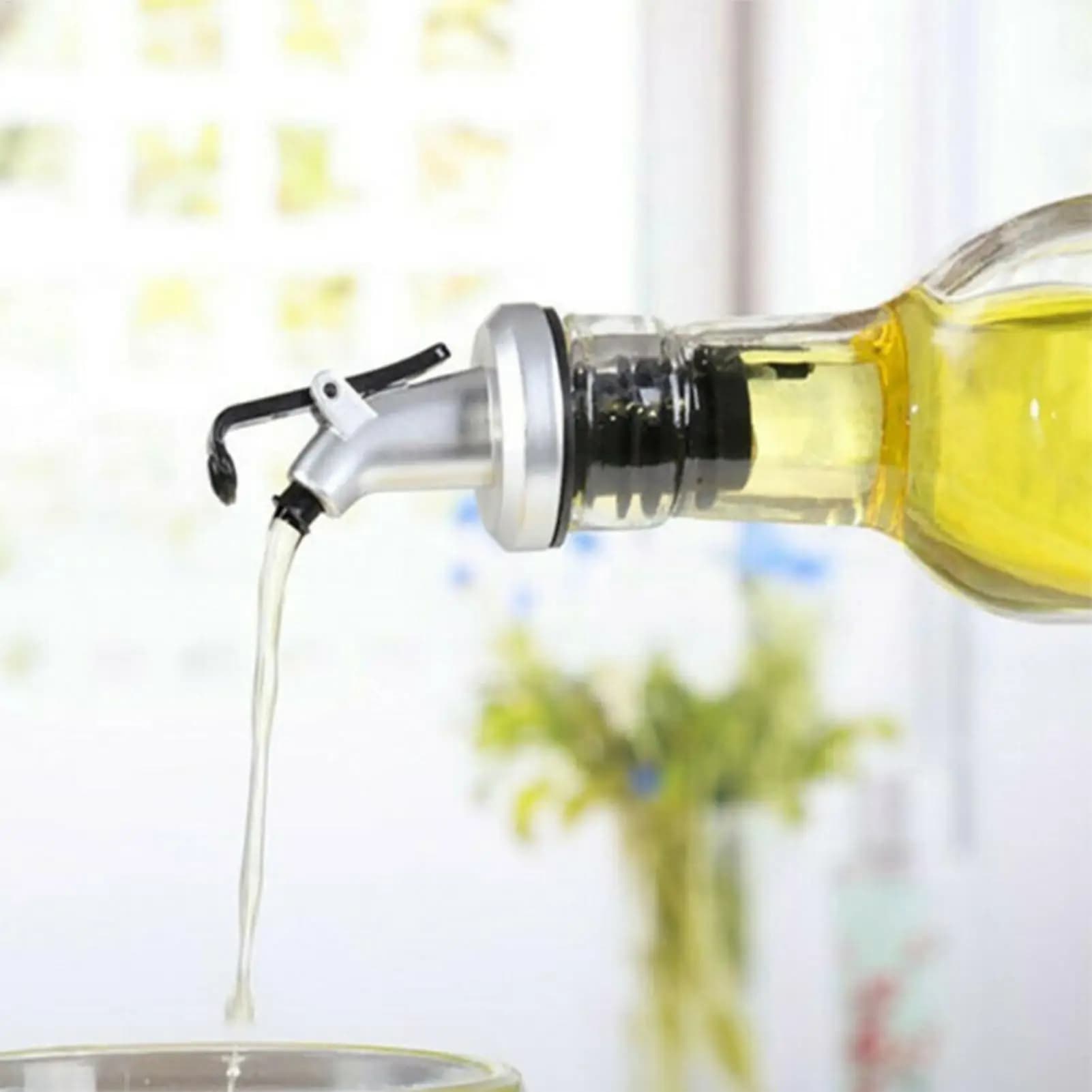 Bec verseur anti-fuite pour bouteille d'huile, verseur de vin et d'huile d'olive, distributeur d'hui