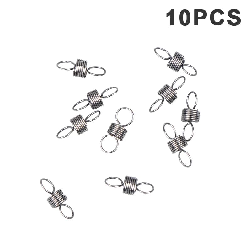Lot de 10 ressorts de commutateur de rétroaction pour bras de moulinet de pêche ; ressorts d'extensi