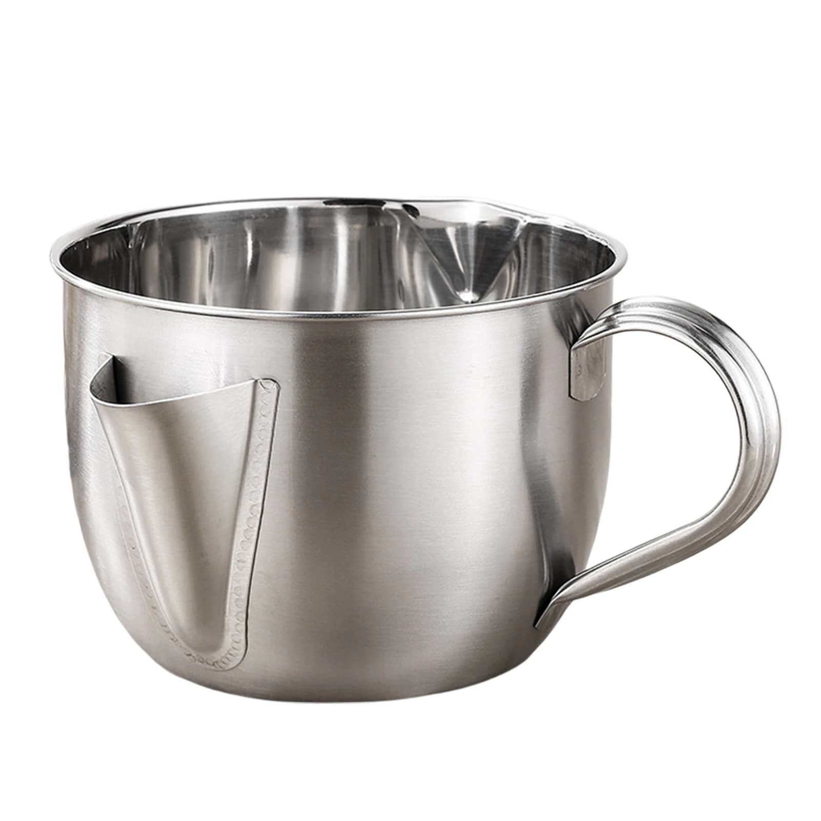 Filtre à huile en acier inoxydable de 1000ML, Pot à soupe, filtre à graisse de cuisine, bol de passo