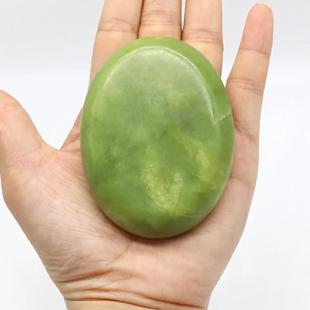 Pierres chaudes Massage Pierres de jade Olivine pour massages relaxants essentiels