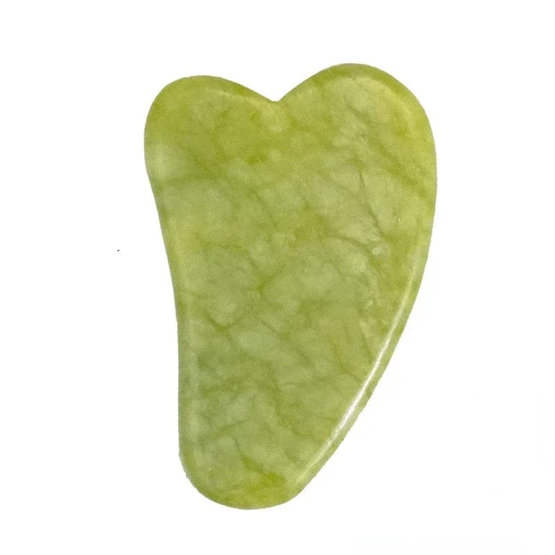 Masseur de rouleau de Jade naturel pour le visage, Anti-rides, pierre de Jade Gua Sha, outil de soin