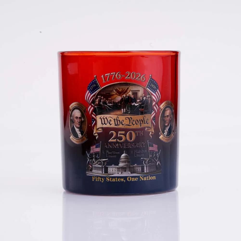 Carafe Édition 250e Anniversaire - Bouteille de Whisky de Collection 1776-2026 We The People - Décor