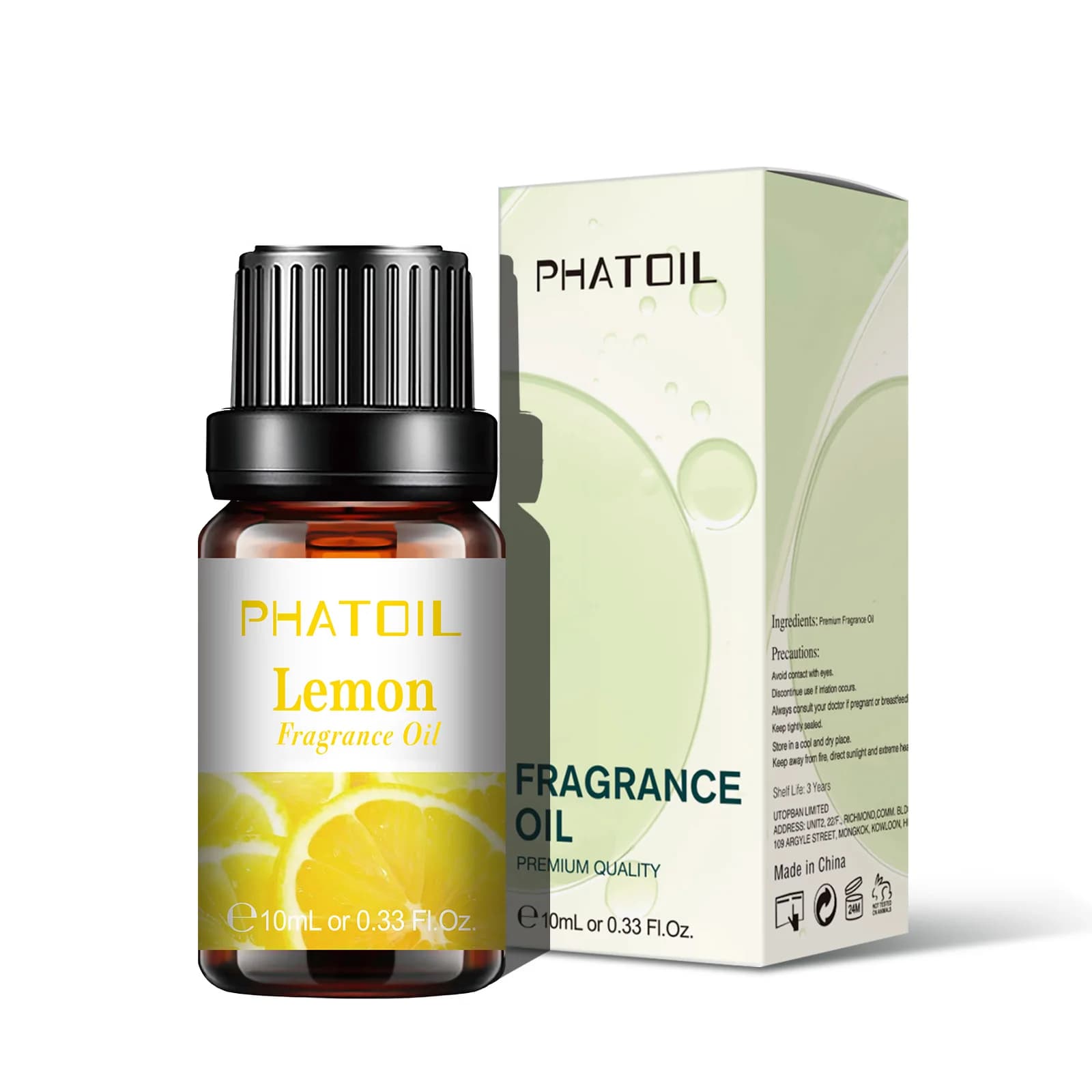 PHATOIL Huile parfumée aux fruits 10 ml pour parfum DIY, humidificateur, diffuseur - Huiles aromatiq
