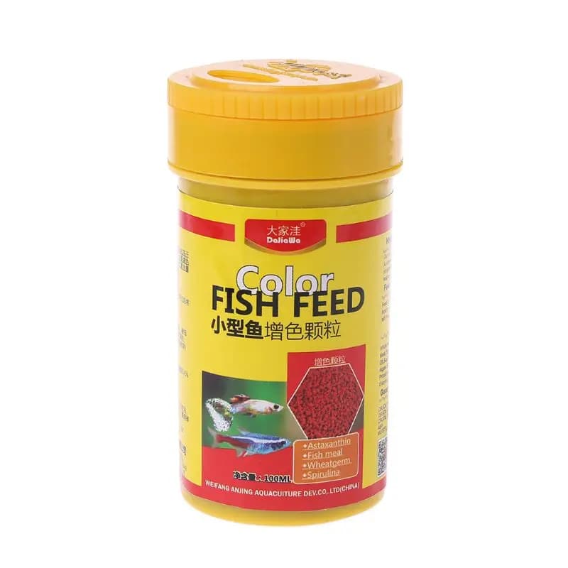 Granulés de nourriture pour poissons, petits poissons ornementaux, Mini granulés de régime équilibré