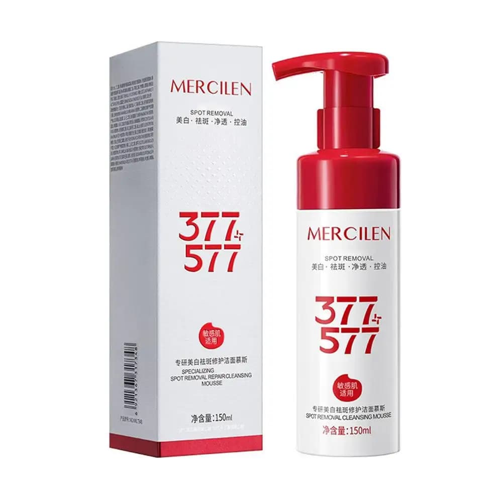 Mousse Nettoyante Douce aux Extraits Végétaux, Mousse Riche, Contrôle du Sébum, Nettoyant Visage Raf