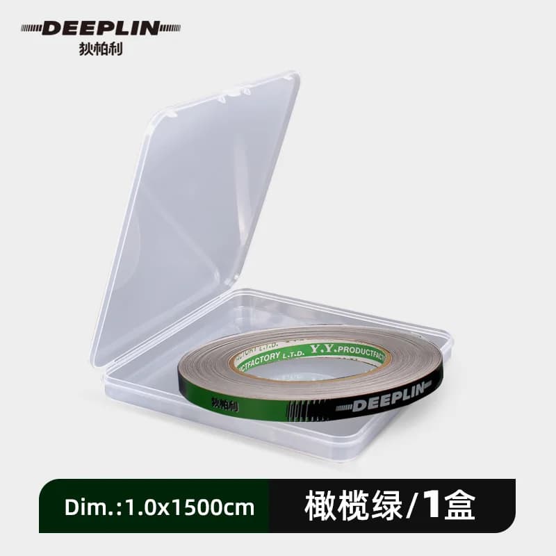 Bande de protection de bord de raquette de tennis de table Deeplin, bande de protection en PU, bande