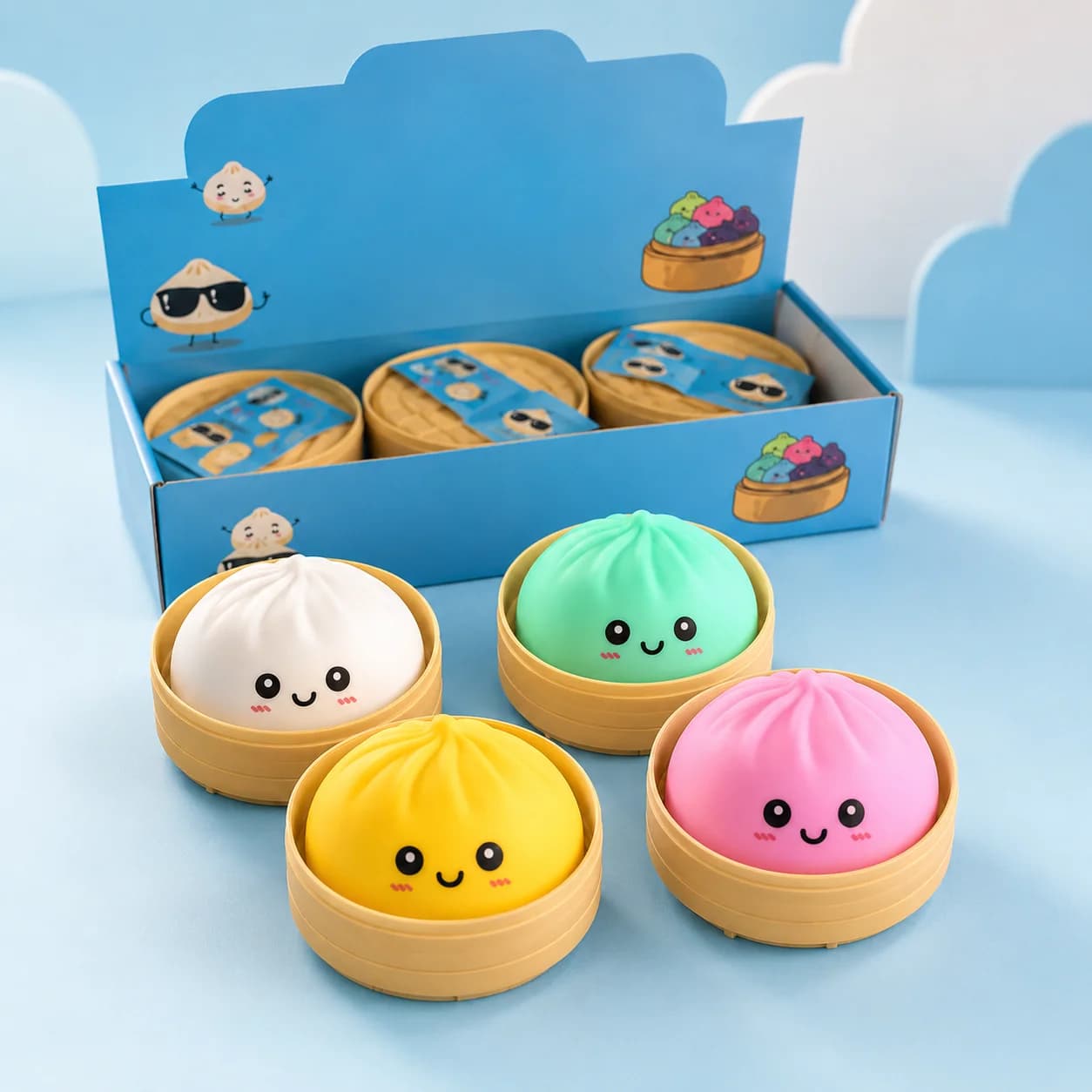 Jouet Squishy en forme de pain : Anti-stress, doux et réaliste, mignon et amusant, non collant, peti