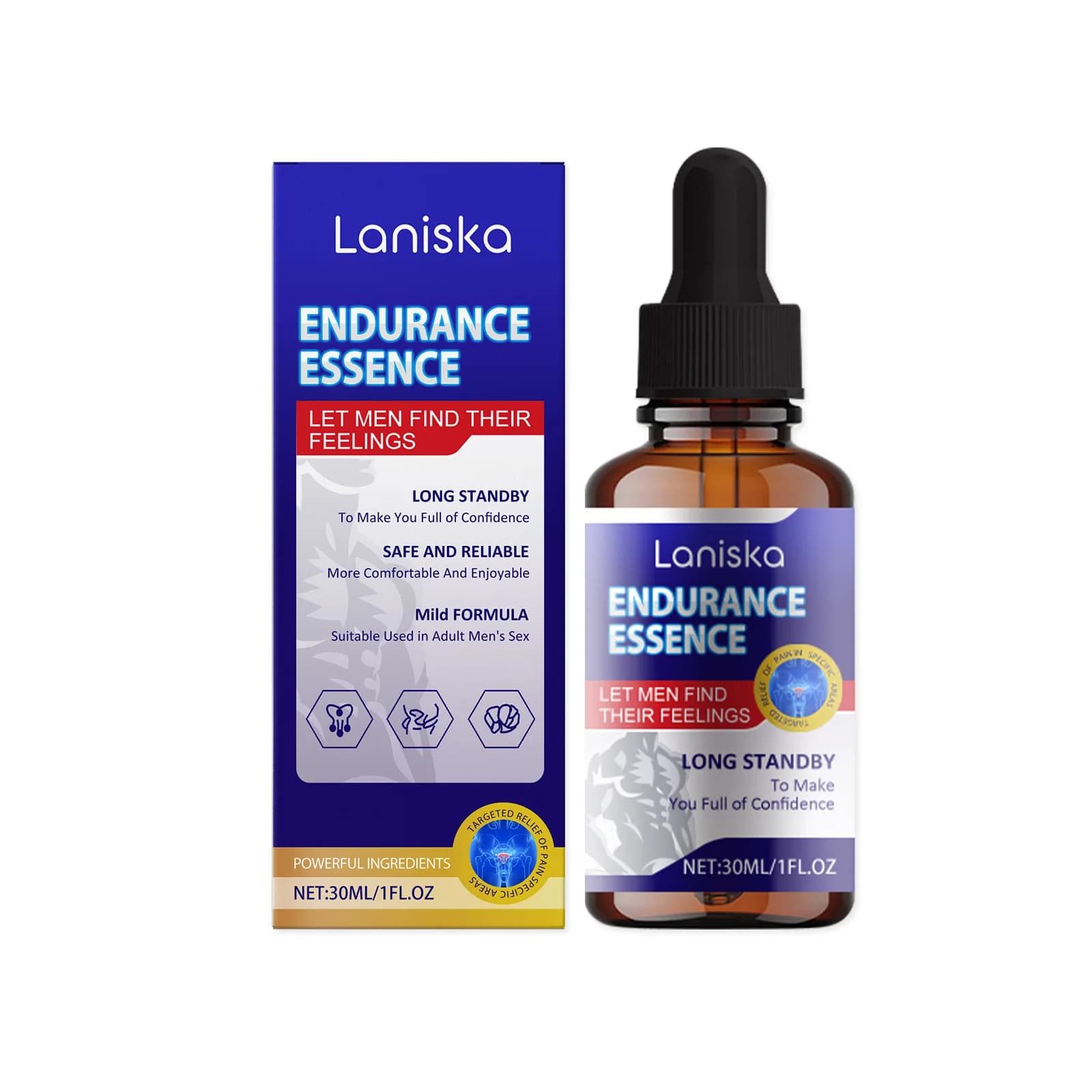 Essence de soin pour hommes, 30ml, améliore l'endurance, agrandissement du pénis, augmentation de la