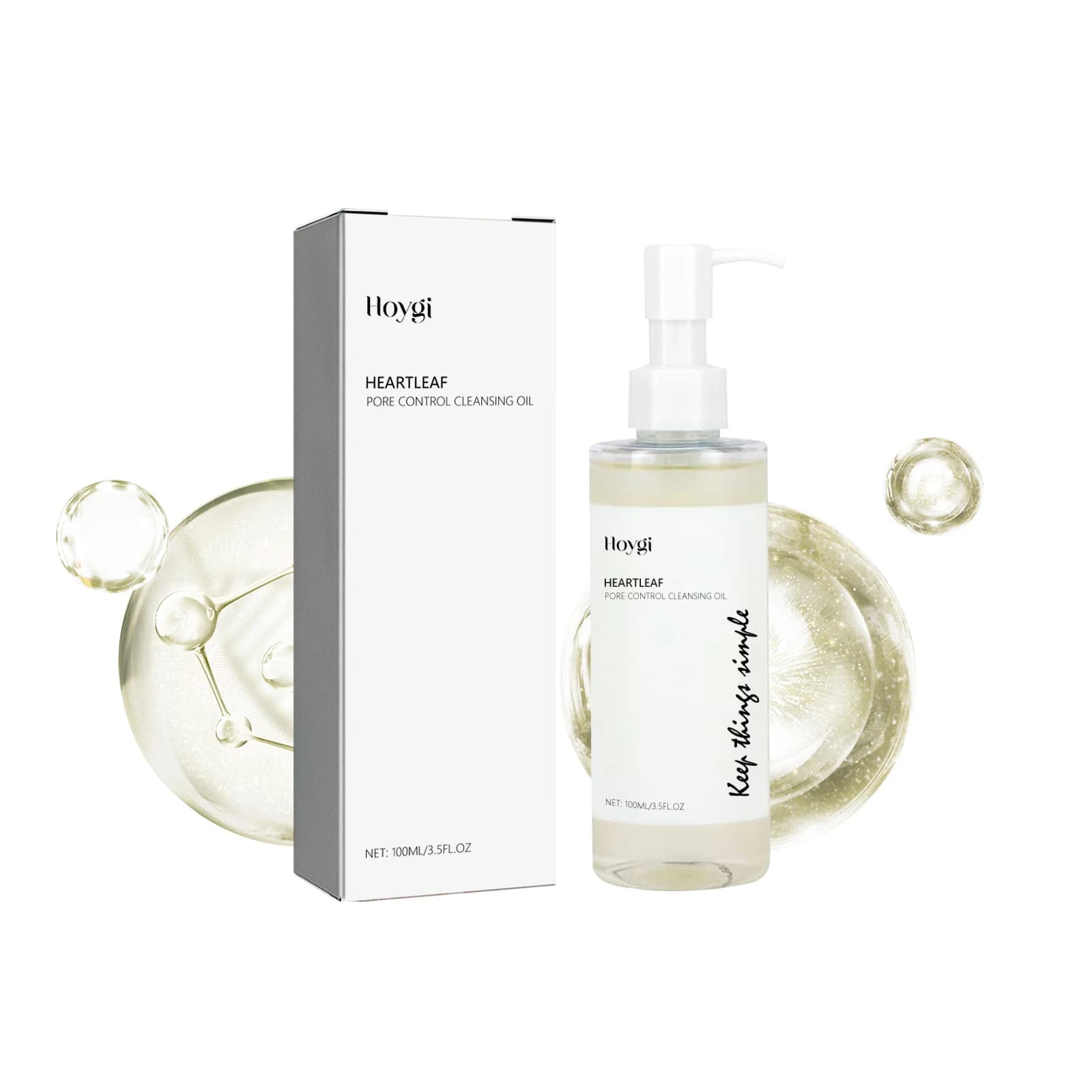 Huile démaquillante douce, contrôle des pores, soin de la peau, hydratant, éclaircissant, nettoyage 