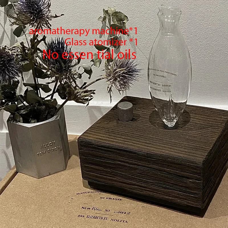 Diffuseur d'huile essentielle Pure sans eau, nébuliseur, diffuseur d'aromathérapie, diffuseur électr