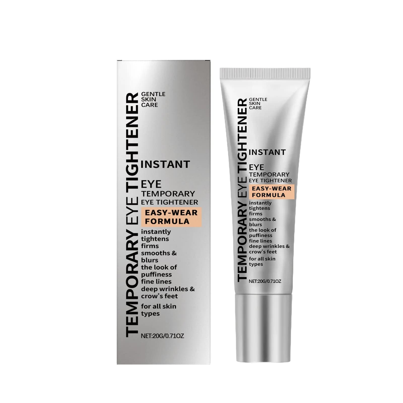 Crème raffermissante pour les yeux à la vitamine E, réduit la sécheresse, élimine les cernes, atténu