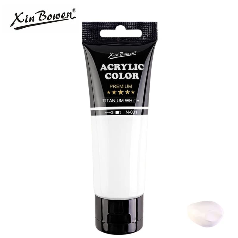 Peinture acrylique 75 ml pour art mural, DIY étudiant, graffiti, chaussures, matériaux de peinture t