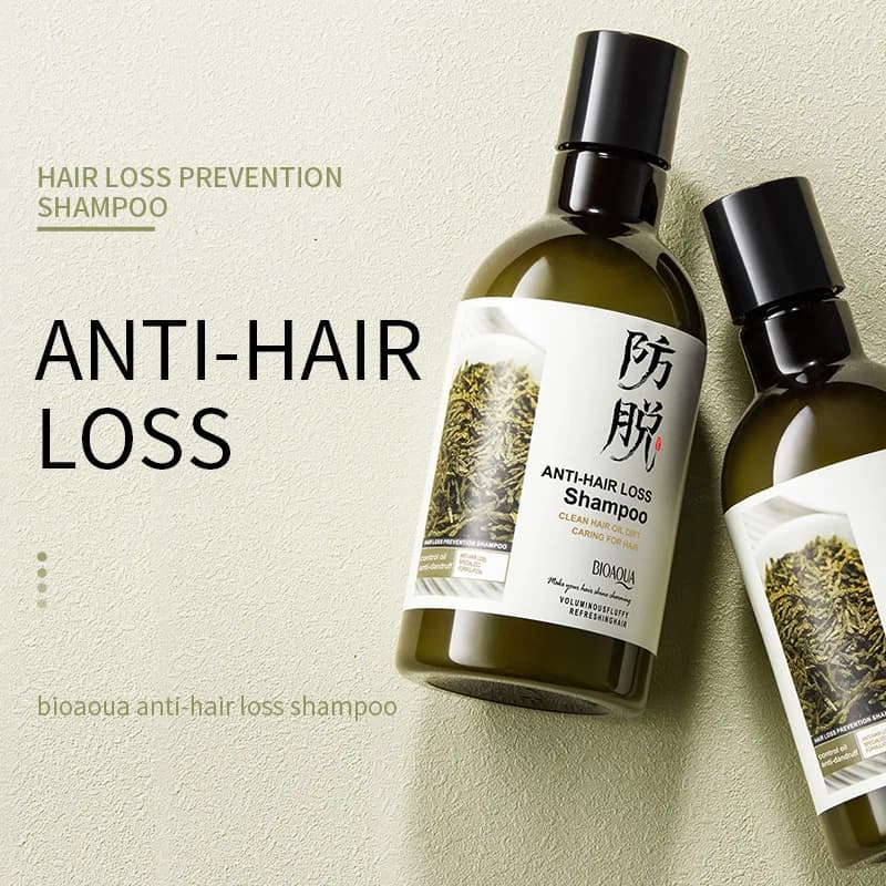 BIOAOUA shampooing Anti-chute de cheveux shampooing nourrissant pour cheveux pour shampooing plus fo