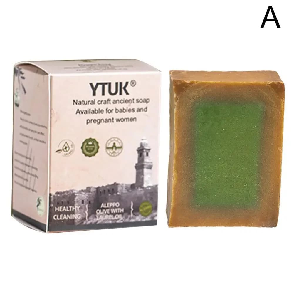 Savon à l'huile d'olive biologique pur savon naturel fait à la main avec huile de laurier nettoyage,