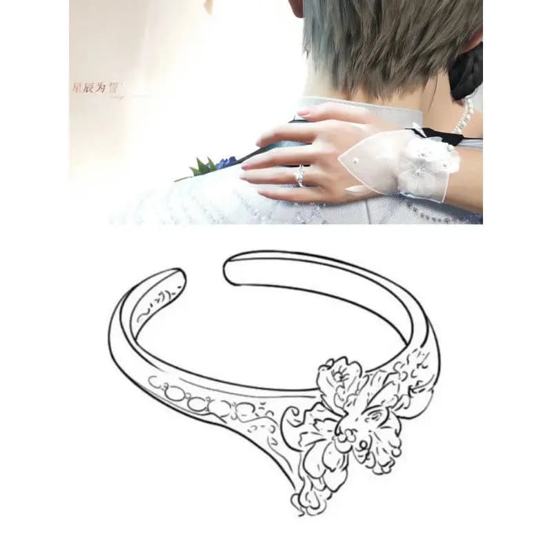 Jeu chaud amour et espace profond Caleb Xavier Sylus Zayne Rafayel Cosplay anneaux héroïne Couple an
