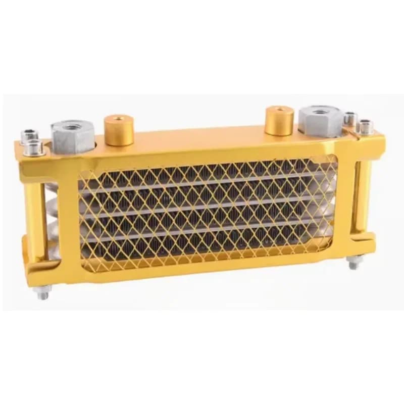 Radiateur en aluminium pour moto tout-terrain, refroidisseur d'huile, machine à faisceaux de flexion
