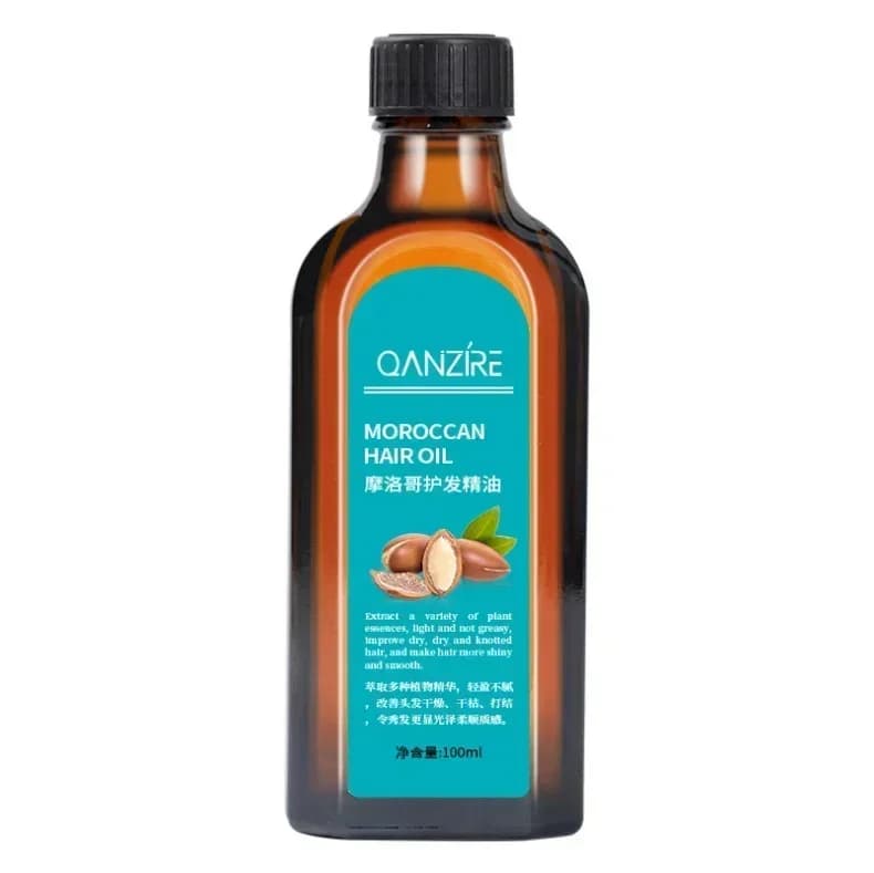 Huile essentielle d'argan marocaine végétale, 100ML, soins capillaires sans lavage, huile essentiell