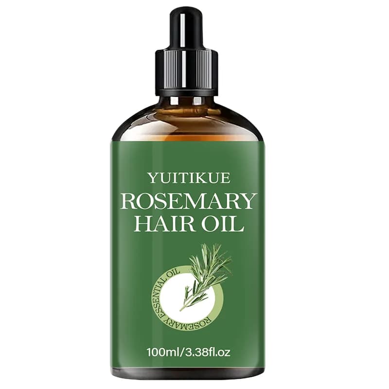 Huile capillaire à la  romarin YUITIKUE, 100 ml, huile essentielle naturelle pour le cuir chevelu et