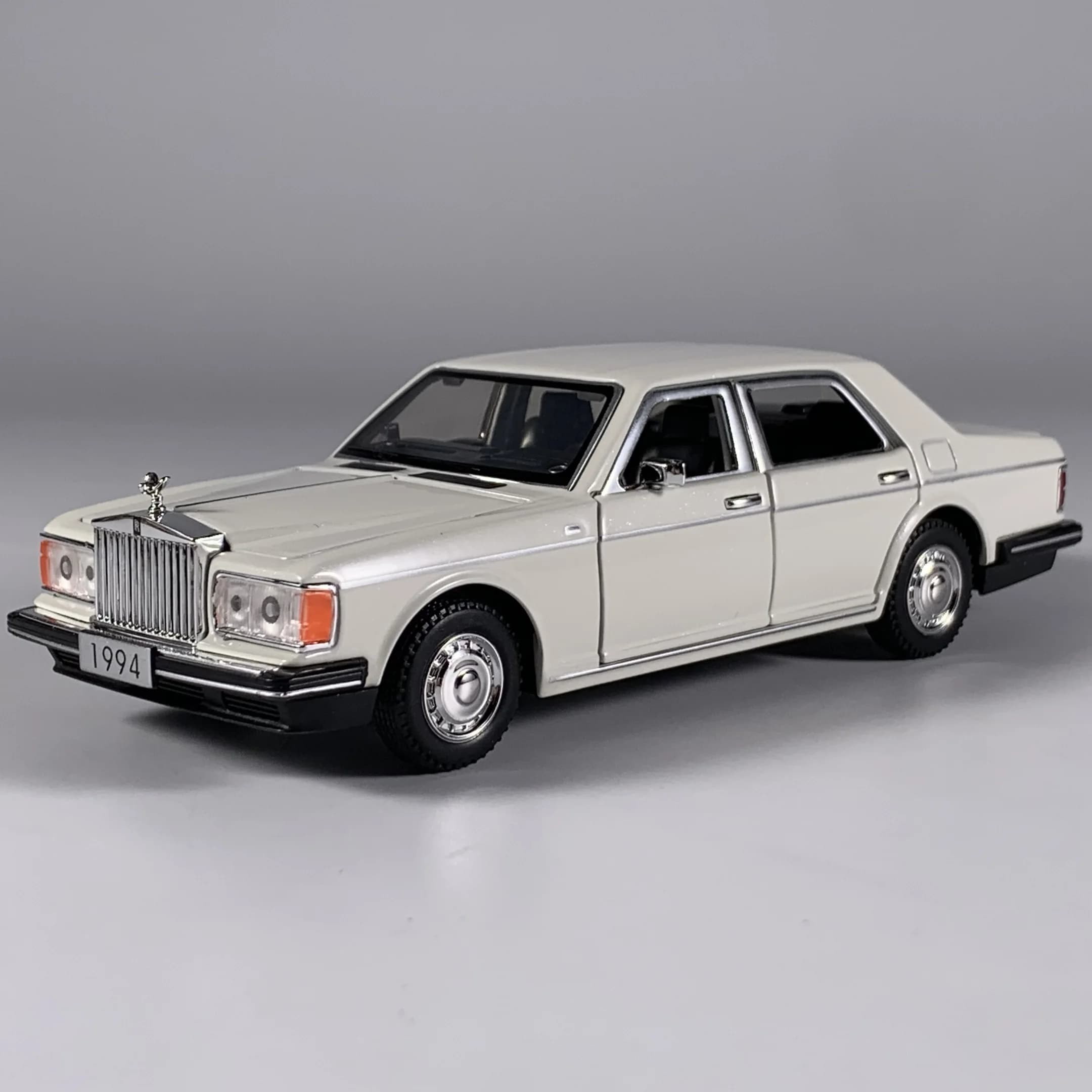 1:32 1994 Rolls Royce Argent Éperon Limousine Alliage Métal Moulés sous pression Modèle De Voiture H