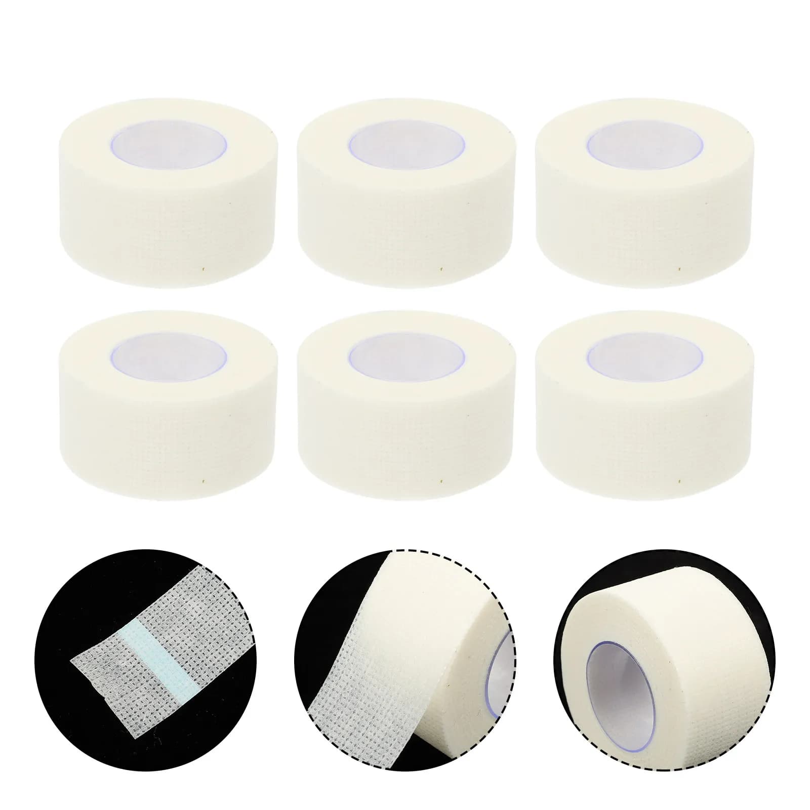6 Rouleaux de Bandes Adhésives Buccales pour Adultes, Anti-Respiration par la Bouche, Conception en 