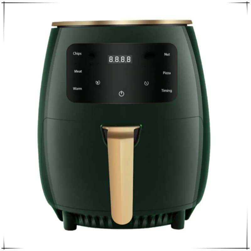 Friteuse à air à circulation d'air chaude multidirectionnelle haute puissance, capacité 4,5 l, 1400W