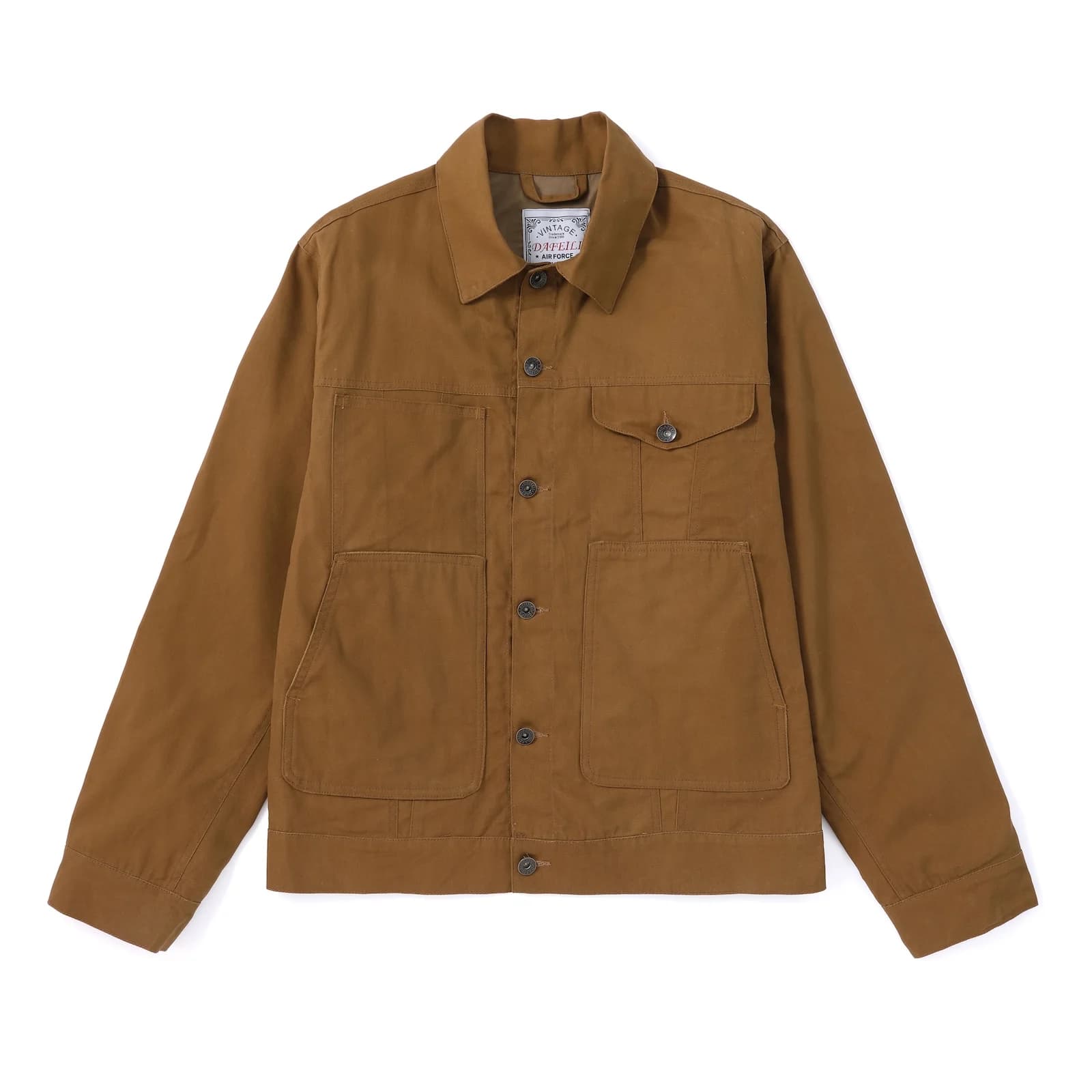 Pelle d'huile toile cirée courte doublée Cruiser tissu en étain mode occidentale Cowboy vêtements de