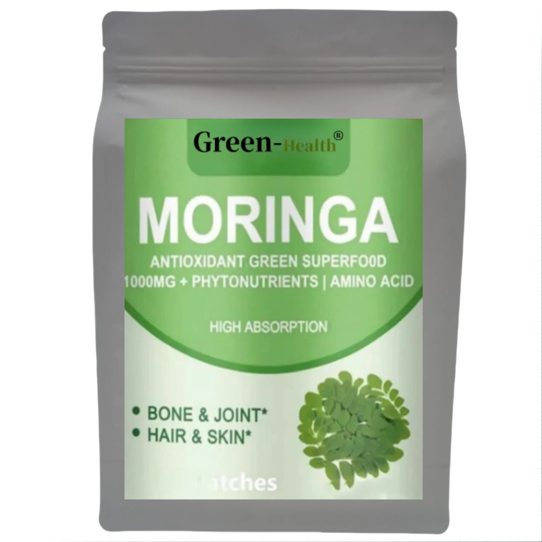 Patchs Moringa – Support du système immunitaire, Booster d'énergie et du métabolisme, formule nature