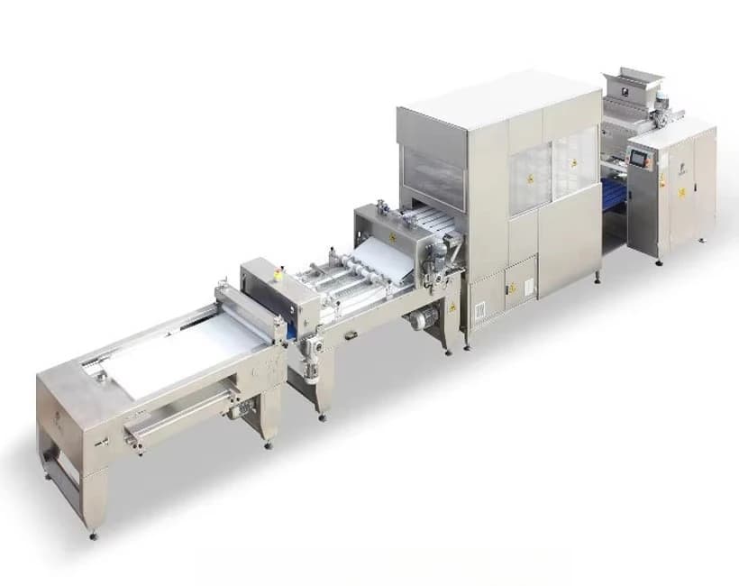 Rouleau de hamburger pour sandwich, pâte à pain, ligne complète, ligne de production entièrement aut
